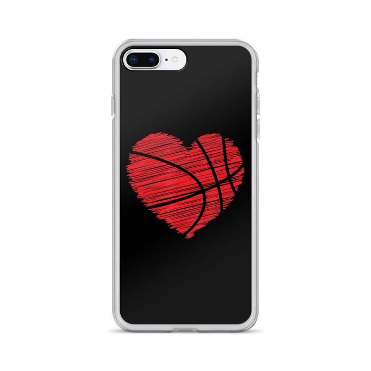 Heart Basketball iPhone Case