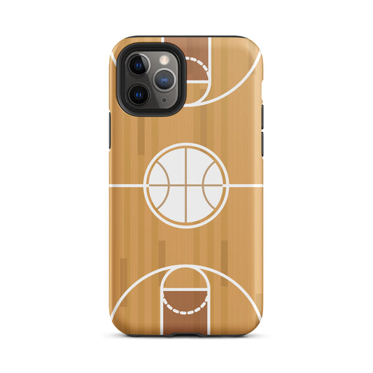 Wood Court Tough iPhone case