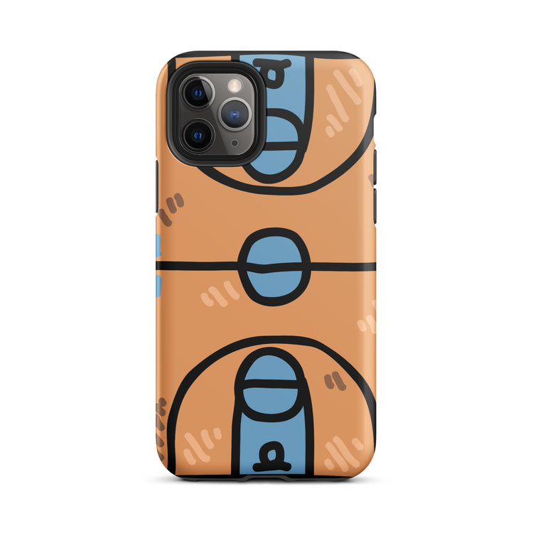 Abstract Court Tough iPhone case