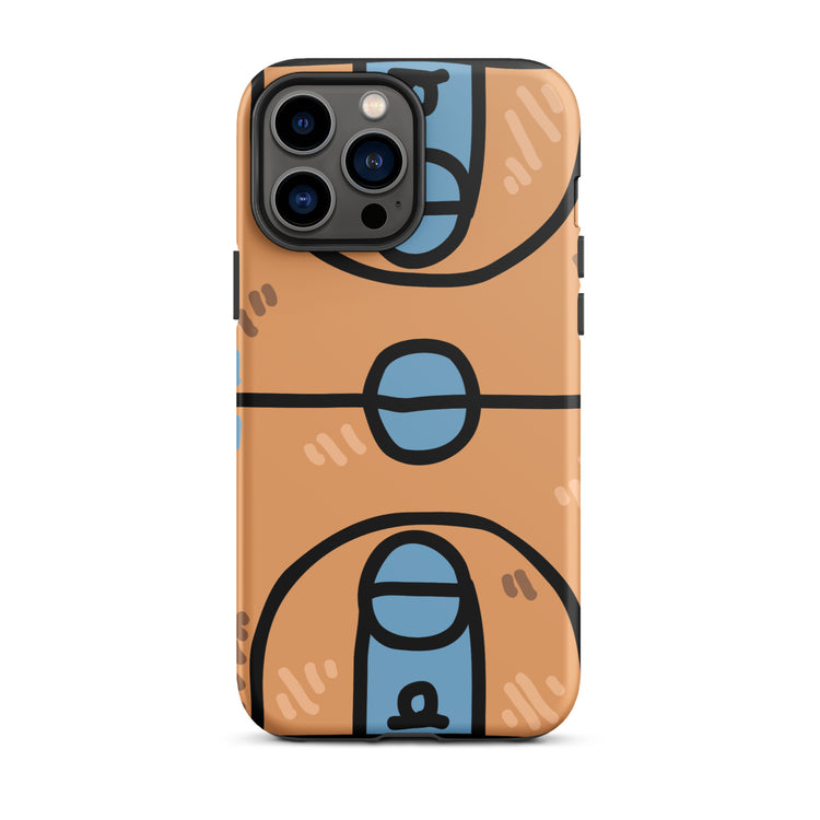 Abstract Court Tough iPhone case