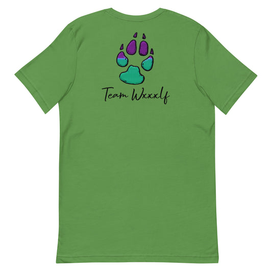 Purple/Green Wxlf Edition Unisex t-shirt