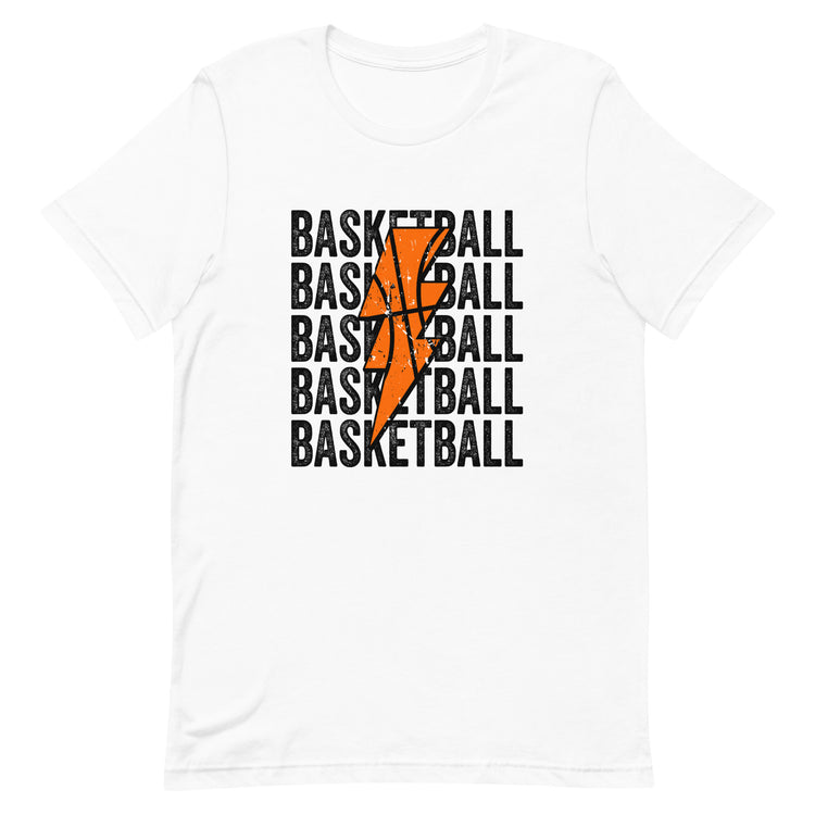 Basketball Bolt Unisex t-shirt