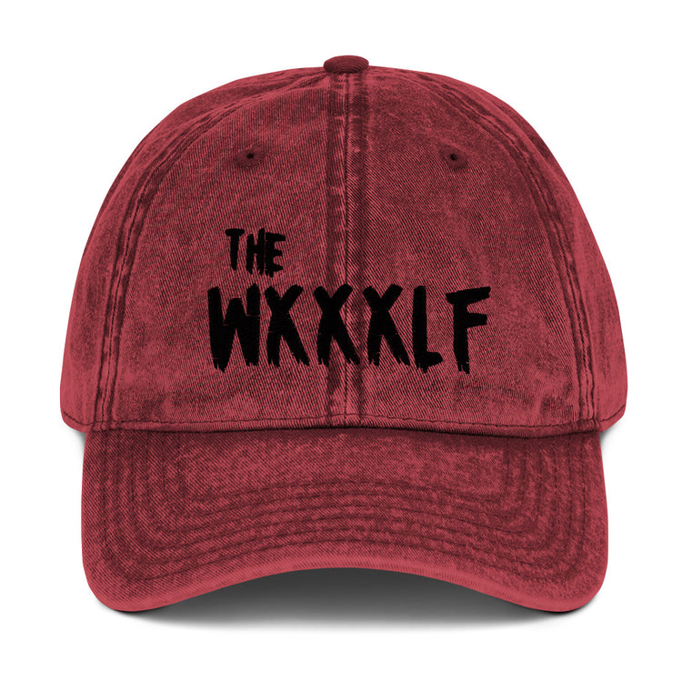 The Wxxxlf Vintage Cotton Twill Cap