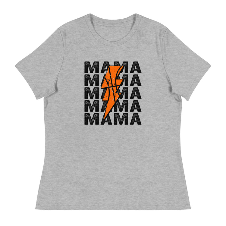 BBall Mama 1 Women's Relaxed T-Shirt