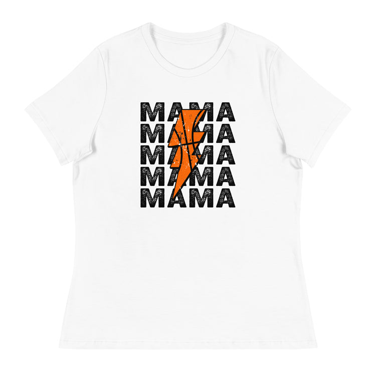 BBall Mama 1 Women's Relaxed T-Shirt